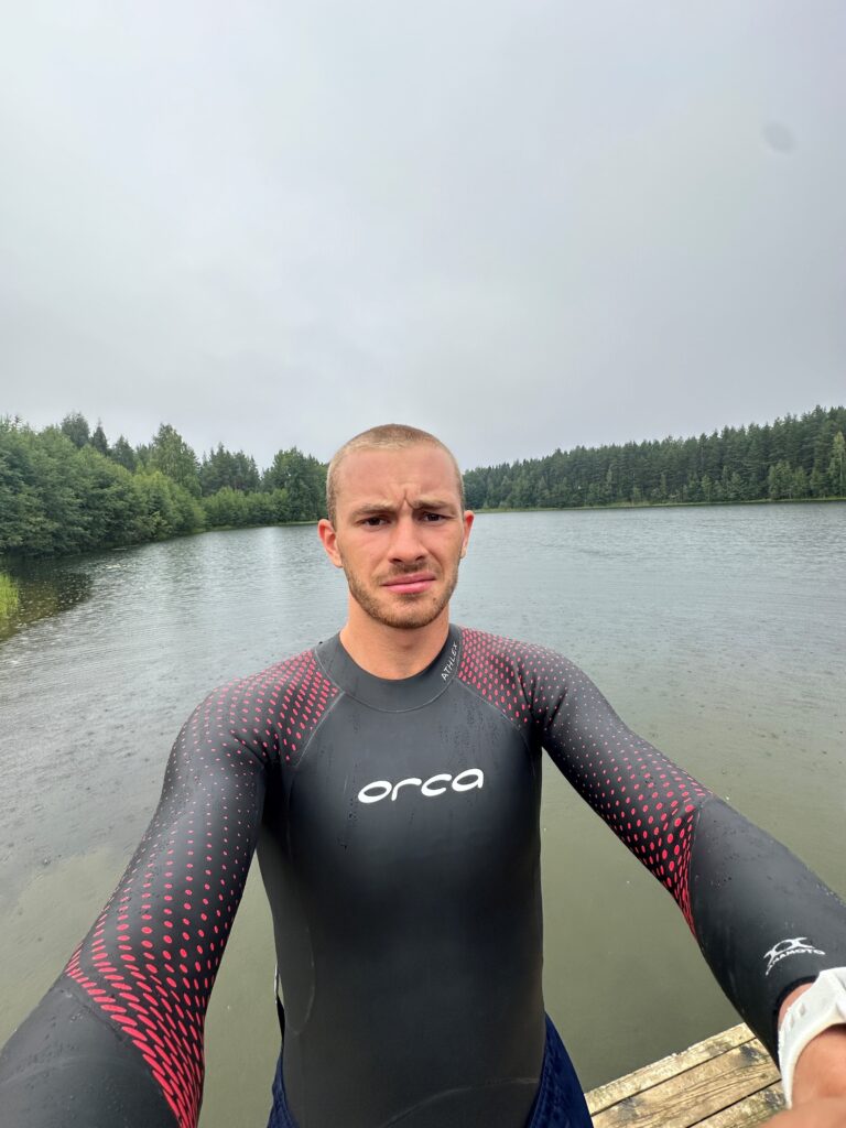 Simträning inför Ironman Kalmar 2024