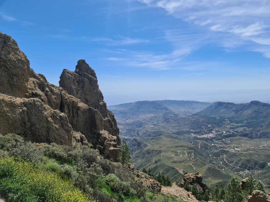 pico de las nieves på Gran Canaria, Spanien