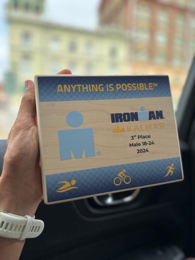 Ironman Kalmar 2024 age group prize